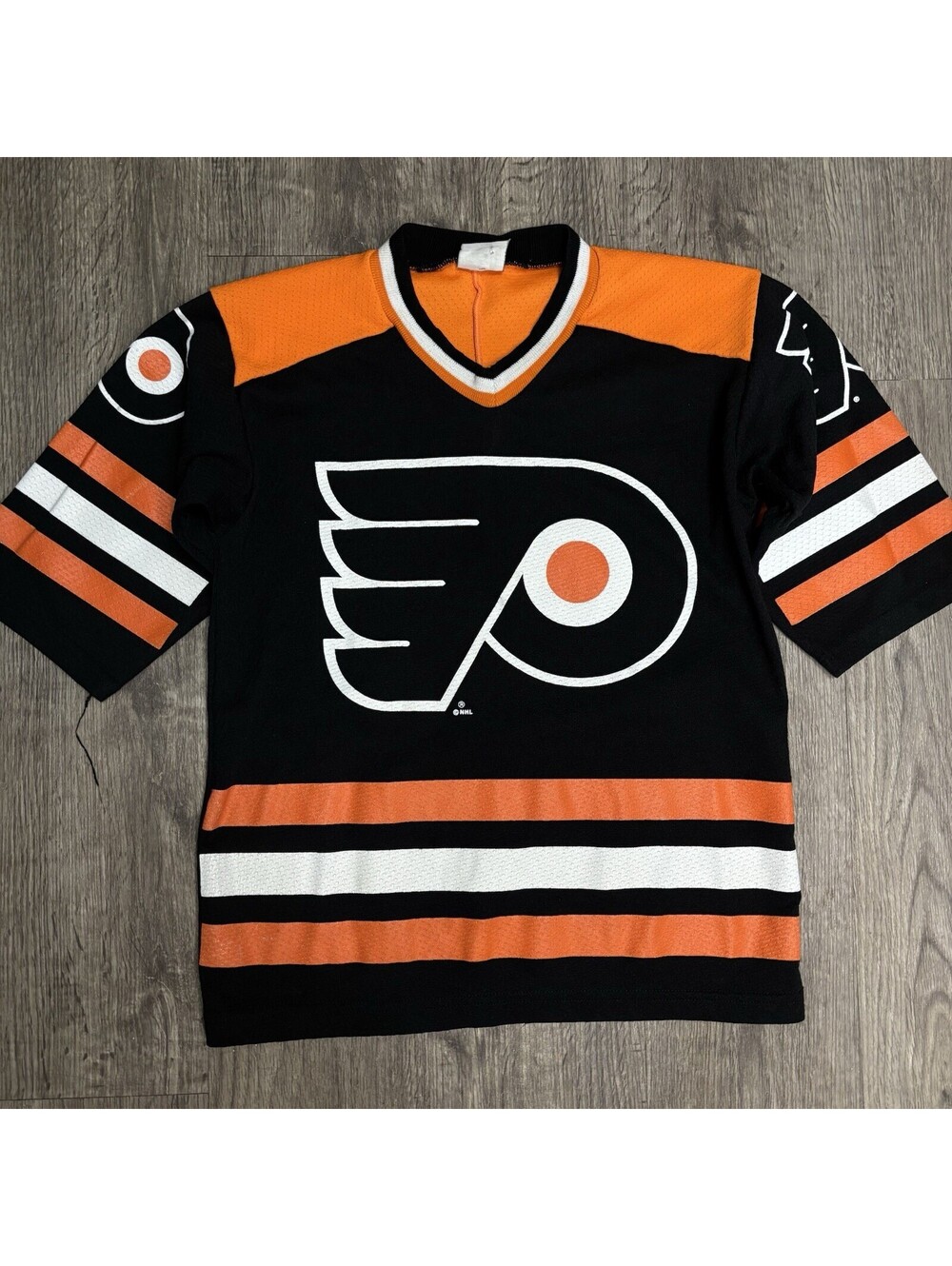 Vintage 90S Philadelphia Philly Flyers NHL Hockey Jersey YOUTH Medium